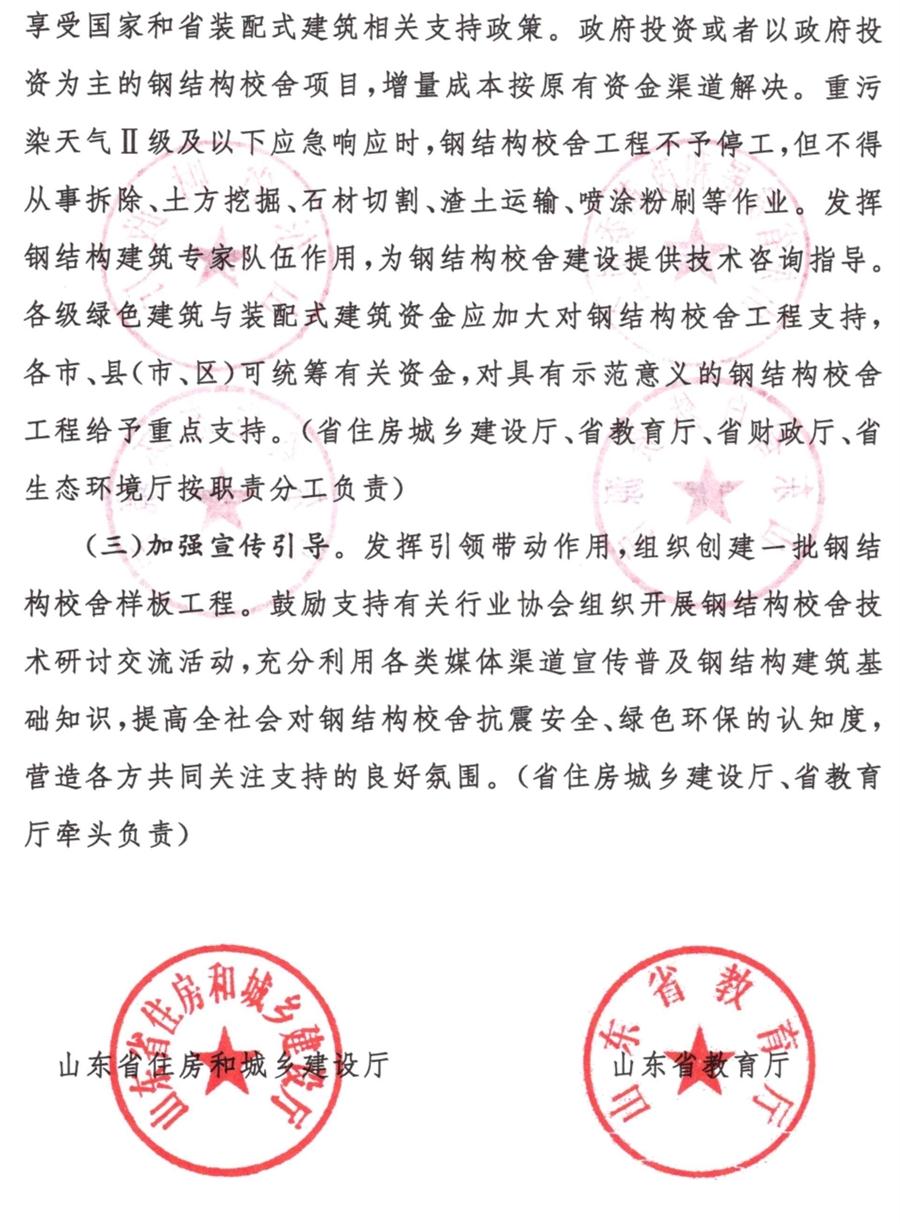 鋼結(jié)構(gòu)校舍建設(shè) 政策扶持知多少！(圖5)